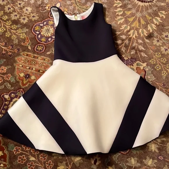 Zoe Ltd | Dresses | Neoprene Girls Black And White Party Dress By Zoe Ltd  Only Worn Twice Gorgeous | Poshmark